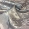 1 Yard Floral Jacquard Satin Fabric Dark Silver for Dresses Jackets Crafts and Decor 54/56" Width 100% Polyester